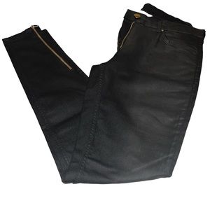 H&M black monochrome skinny jeans